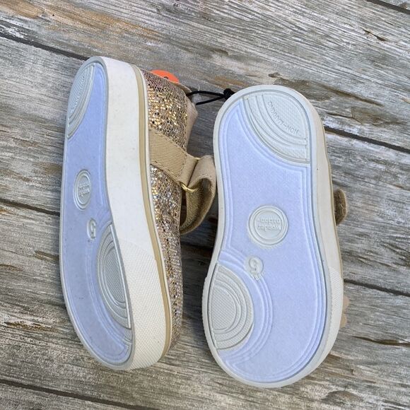 BABY GIRL SLOUCH Boots & Slip-On Sparkly Shoes 2-Pack Size 5 - Picture 7 of 7